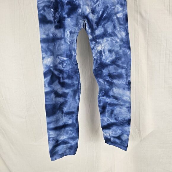 Free People Movement Good Karma Rogue Blue Tie Dye High Rise Leggings Size M/L - Picture 6 of 8